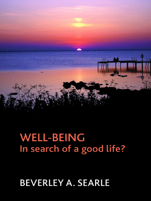 cover image of Well-being